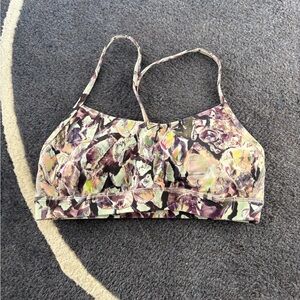 Floral Print Women's Bra